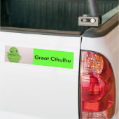 素晴らしいCthulhu バンパーステッカー (トラック上)