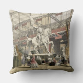 素晴らしいExhibiのベルギーセクションの彫像 クッション (裏面)