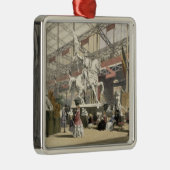 素晴らしいExhibiのベルギーセクションの彫像 メタルオーナメント (右)