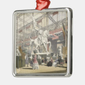 素晴らしいExhibiのベルギーセクションの彫像 メタルオーナメント (左)