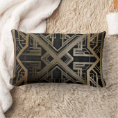 素晴らしいGatsbyのアールデコのスタイルの枕 ランバークッション (ブランケット)