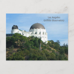 素晴らしいLAグリフィス天文台のポストカード！ ポストカード