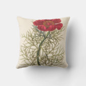 素晴らしいLeaved Paeony クッション (裏面)