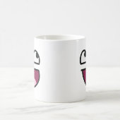 素晴らしいLulzは直面します コーヒーマグカップ (中央)