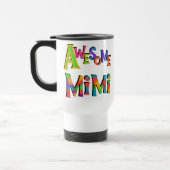 素晴らしいMimi Tシャツおよびギフト トラベルマグ (左)