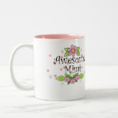 素晴らしいMimi Tシャツ ツートーンマグカップ (左)