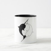 素晴らしいNarwhals マグカップ (中央)