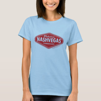 素晴らしいNASHVEGAS TMダイヤモンドロゴ Tシャツ