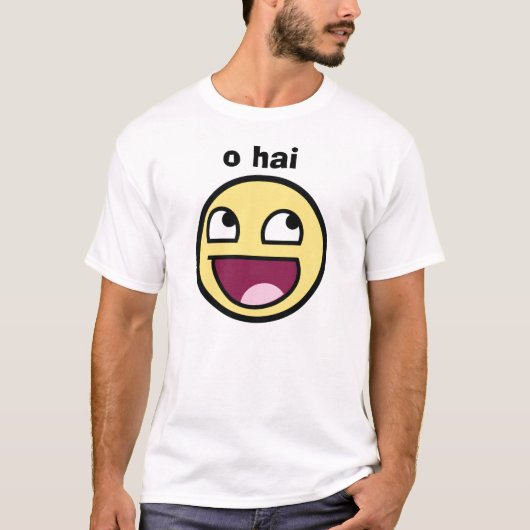 素晴らしいoのhai tシャツ (正面)