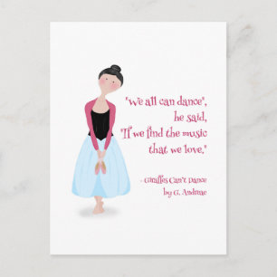 素晴らしいQuotations_Dance ポストカード