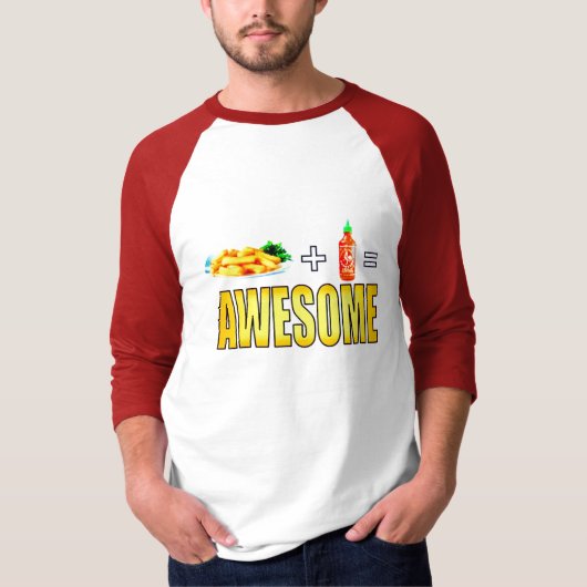 素晴らしいSiracha Tシャツ (正面)