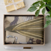 素晴らしいsteampunkのユニコーン 薄葉紙 (ギフト)