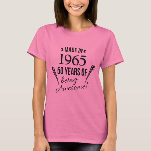素晴らしいTシャツが50年間のあること Tシャツ (正面)
