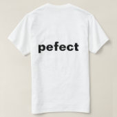 素晴らしいTシャツ Tシャツ (デザイン裏面)