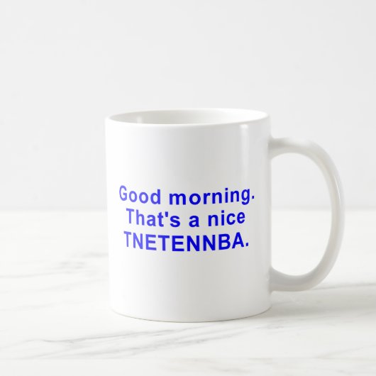 素晴らしいtnetennba コーヒーマグカップ (右)