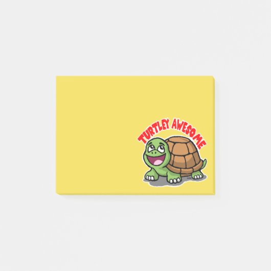 素晴らしいTurtley ポストイット (正面)