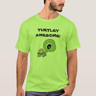 素晴らしいTurtley! Tシャツ