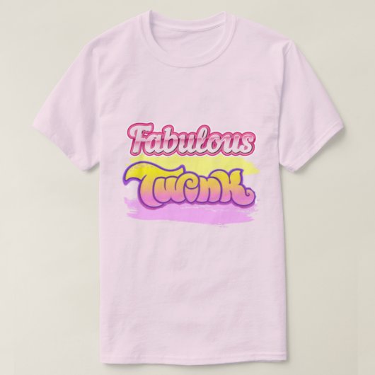 素晴らしいTwinkプライドメンズベーシックTシャツ Tシャツ (デザイン正面)