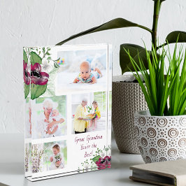 素晴らしおばあちゃんあなたはマゼン最高のタアネモン フォトブロック