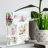 素晴らしおばあちゃんあなたはマゼン最高のタアネモン フォトブロック