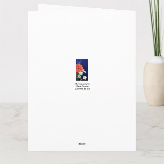 素晴らしおばあちゃんの100歳の誕生日LARGE カード (裏面)