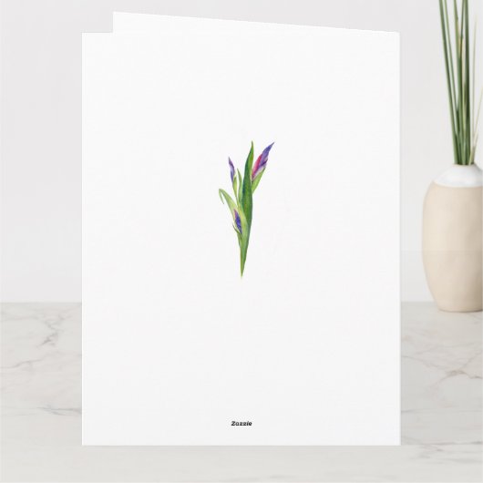 素晴らしおばあちゃん4フォト春の花誕生日 カード (裏面)