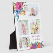 素晴らしおばあちゃん4フォト鮮やかフローラ枠 フォトプラーク (側面)