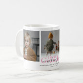 素晴らしおばあちゃん「We Love You」 3 Photo Collage コーヒーマグカップ (正面左)