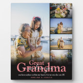 素晴らしおばあちゃん「We Love You」 5 Photo Collage フォトプラーク (正面)