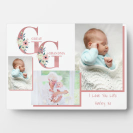 素晴らしおばあちゃんGGフローラ | 3フォトプラーク フォトプラーク