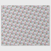 素晴らしお洒落フローラ ラッピングペーパー (フラット)