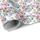 素晴らしお洒落フローラ ラッピングペーパー (ロールコーナー)