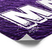 素晴らしく作られた聖書の詩詩篇139:14ポスター ポスター (角)