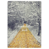 素晴らしく作られた聖書の詩 クリップボード (裏面)