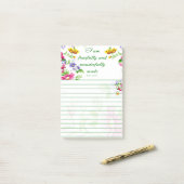 素晴らしく作られた ポストイット (デスク上)