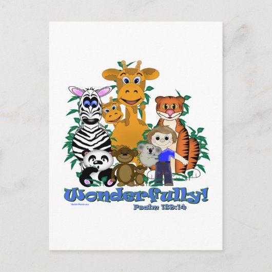 素晴らしく作られた ポストカード (正面)