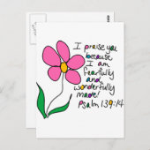 素晴らしく作られた ポストカード (正面/裏面)