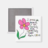 素晴らしく作られた マグネット (正面/裏面)