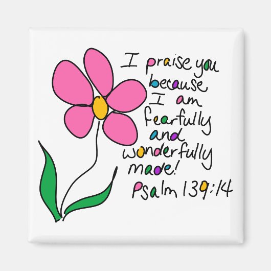 素晴らしく作られた マグネット (正面)