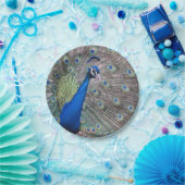 素晴らしく完全なヴィンテージの孔雀 ペーパープレート (パーティー)