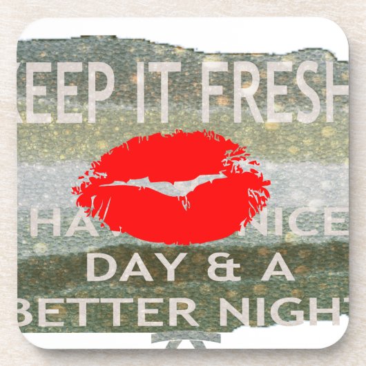 素晴らしく完璧な日付を保存 コースター (正面)