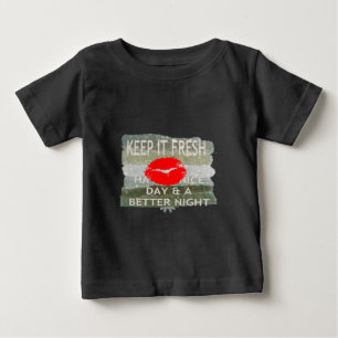 素晴らしく完璧な日付を保存 ベビーTシャツ