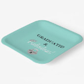 素晴らしく段階的なお祝いティアラパーティー ペーパープレート (傾斜あり)