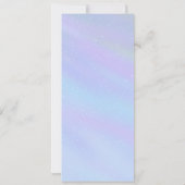 素晴らしく白いクリスマスのパーティの招待状 招待状 (裏面)