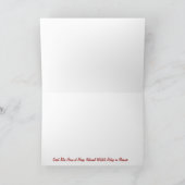 素晴らしく青い挨拶状 カード (内部)