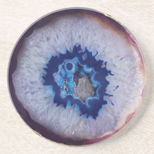 素晴らしく青及び白いコースター コースター (正面)