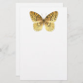 素晴らしつば付き冷蔵蝶文房具 便箋 (正面/裏面)