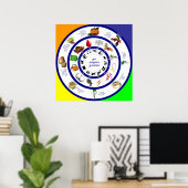 素晴らしとレッサーバット ポスター (ホームオフィス)