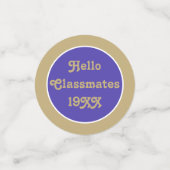 素晴らしアイディア!クラス懇親会テーブル紙吹雪 コンフェッティ (スモール正面)