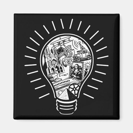 素晴らしアイディア マグネット (正面)